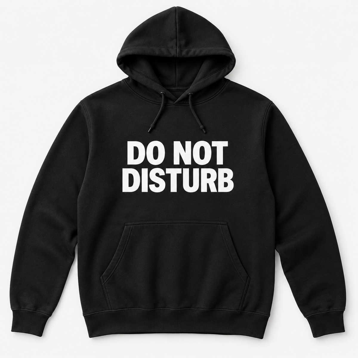 Do Not Disturb Hoodie mockup