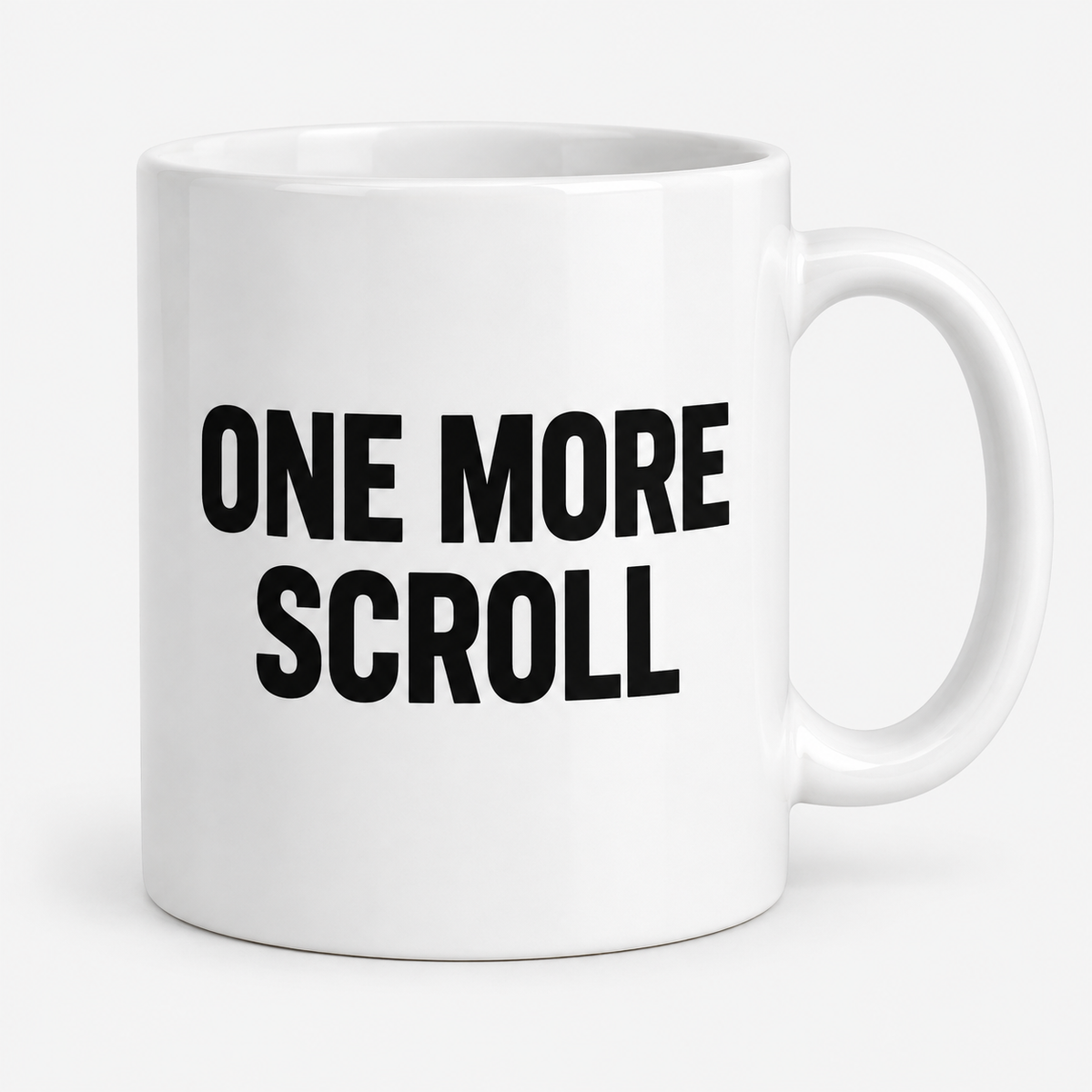One More Scroll Mug mockup